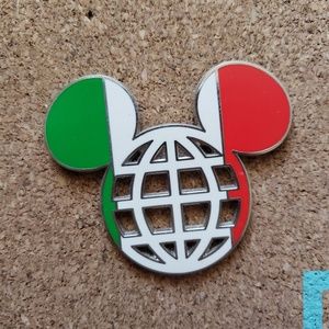 Disney Mickey Head Italy Pin